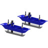 Трансдьюсер LOWRANCE StructureScan SS Dual Thru-Hull (пара, сквозной)