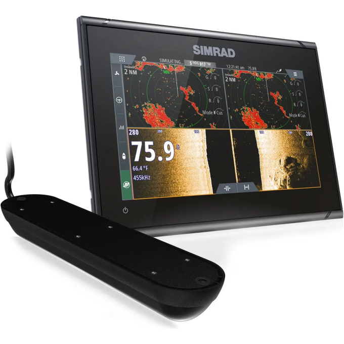Эхолот-картплоттер LOWRANCE Simrad GO9 XSE с датчиком Active Imaging 000-14841-001