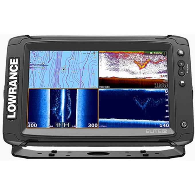 Эхолот-картплоттер LOWRANCE Elite-9 Ti Mid/High CHIRP с датчиком TotalScan