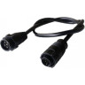 Переходник LOWRANCE 9-pin Black — 7-pin Blue для трансдьюсера